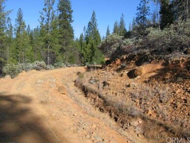 Irrigation utility canal (dry in winter)