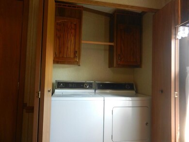 Washer and dryer included in sale