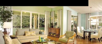 Previous model home sample furniture layout.