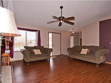 Attractive New Wood Laminate in Living, Kitchen, D