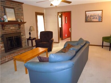 Another view of this lovely living room with acces