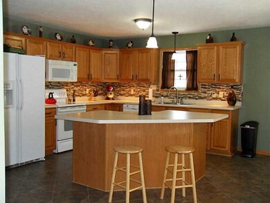 Kitchen. spacious kitchen, with pantry cupboard an