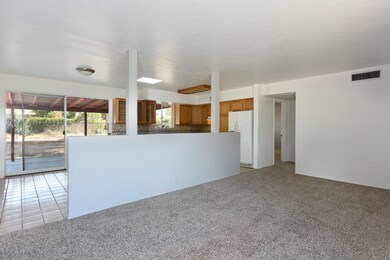 Family room and kitchen looking SW