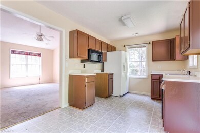 Light and bright kitchen.