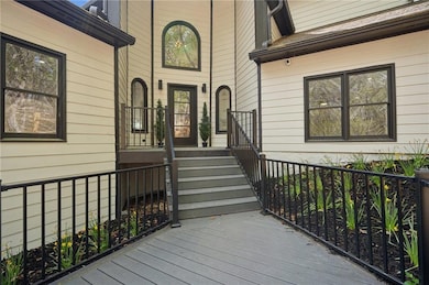 View of exterior entry