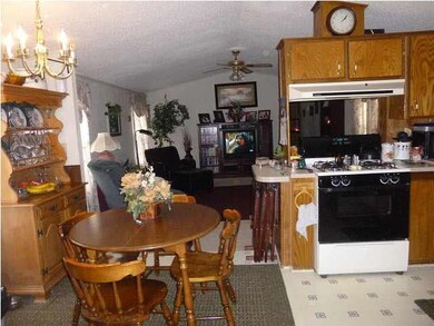 Kitchen and dining area
