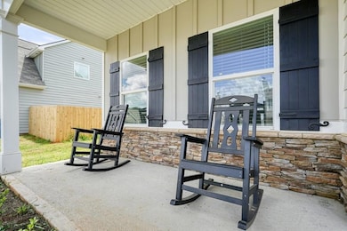 View of patio / terrace with covered porch