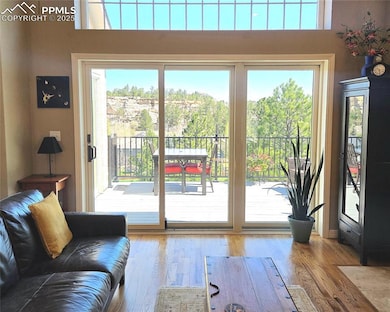 New oversized slider in main-level living room