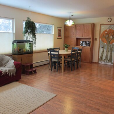 View of dining room from LR