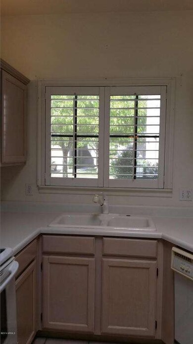 Plantation Shutters in Kitchen