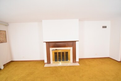 Double sided fireplace