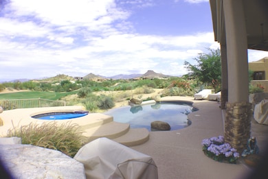 PATIO AND GOLF COURSE