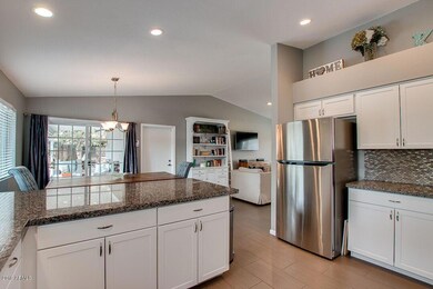 Kitchen Open to Dining Area