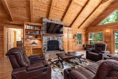 Stacked Stone Fireplace with Mendota Gas Fireplace