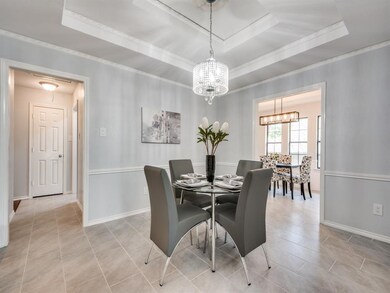 Formal Dining Room of the kitchen nook makes it perfect for entertaining