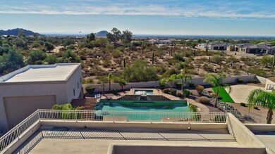 Pool Views and deck