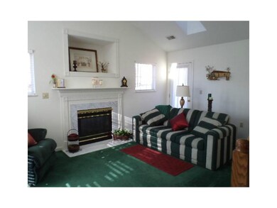 Living Room. Skylit