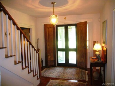 Entrance Hall with double front doors, double stor