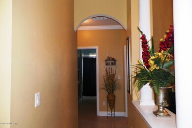 Foyer and front hall to bedrooms
