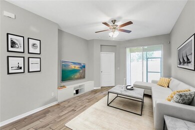 Great Room - virtually staged