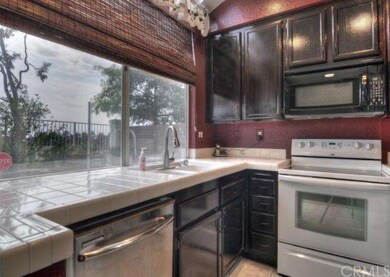 Enjoy the panoramic views from the kitchen.