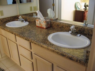 Dbl sinks in master bath