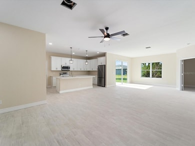 Dining Room with Living Room