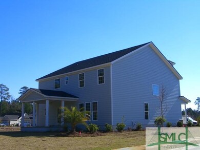 Exterior Back with covered porch