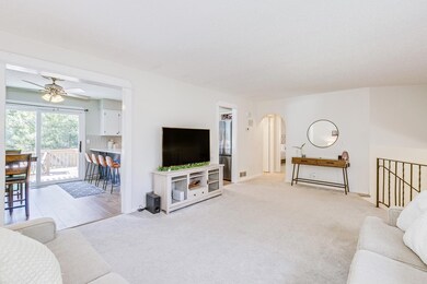 Light colors add to that spacious feel