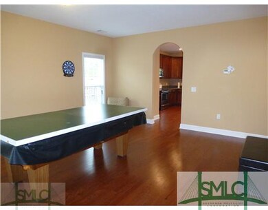 Living Room. Living Room Space Leading into Kitche