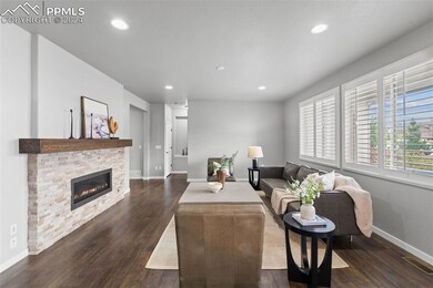 Tastefully designed living room.