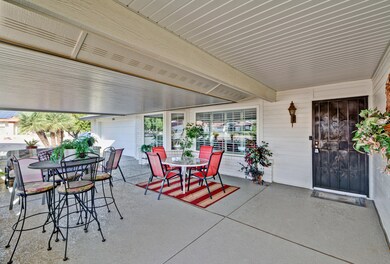 Coated Concrete Patio