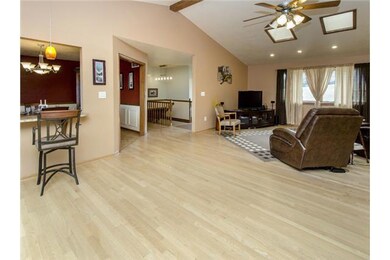 Other. Open floor plan.  Red oak floors throughout