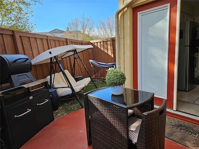 Balcony featuring a patio