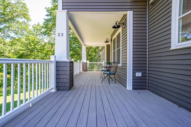 Covered front porch