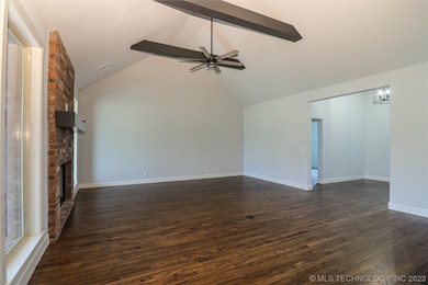 Living Room - Solid Oak Wood Floor