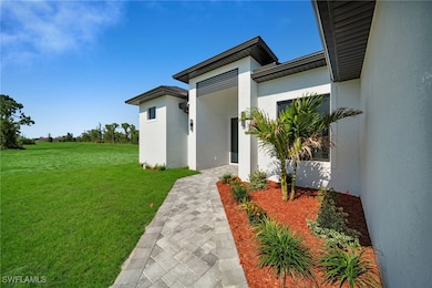 View of grassy yard
