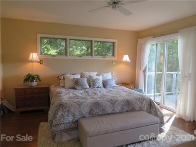 Master Bedroom enjoys hardwood floors and lots of 