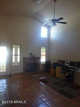 family room-fireplace