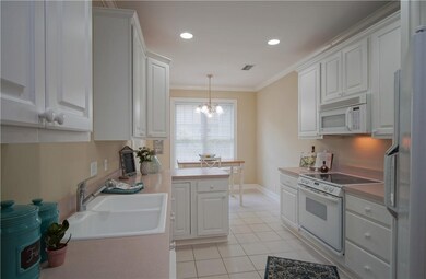 Bright white kitchen