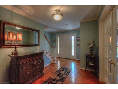 Beautifully elegant foyer.