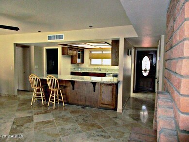 Family room open to kitchen