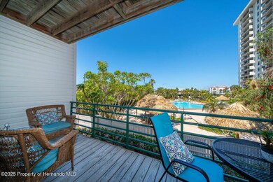 Living Room Balcony view of Pool