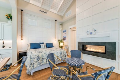 Double Sided Fireplace