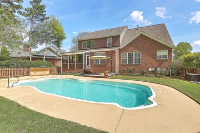Pool side angle towards home