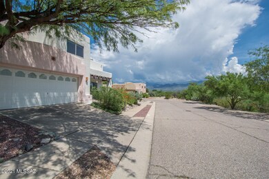 view down the street