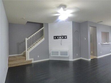Dining Area with window treatments and cabinetry t