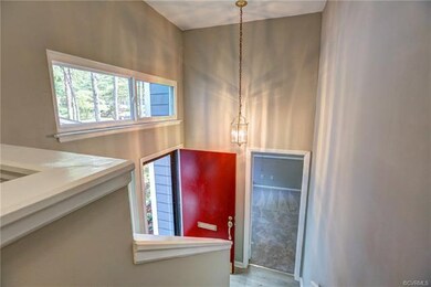 Foyer with Tall Ceilings