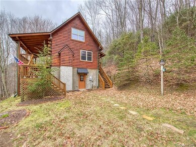 View of home from parking area