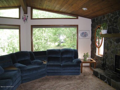 Living Room With Wall of Windows